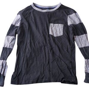 💥5/20$ H&M Kids Long Sleeve Shirt - Black and Gray